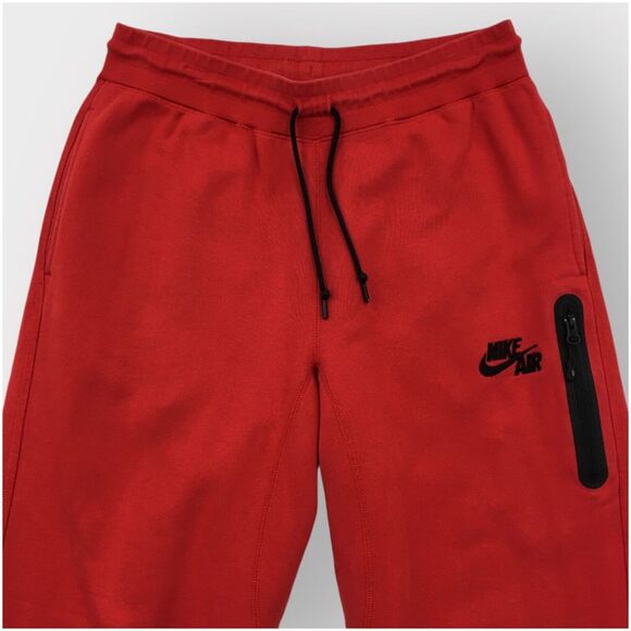 Vintage Nike Sweatpants Mens Size M Red‎ Embroidered Swoosh Baggy Y2K Loose - Picture 2 of 8